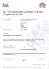 Certification for HSL 115 High Speed Elevator Buffer