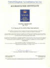 UKAS Certificate